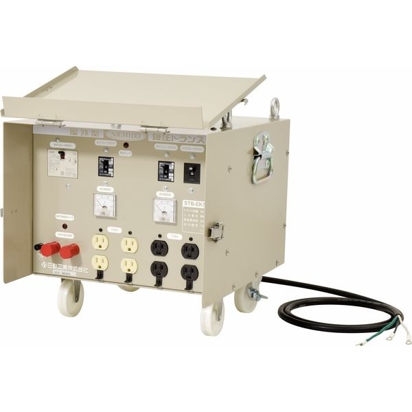 日動 変圧器 降圧専用トラパック リングトランス 1KVA RTB-100D-100V - 3