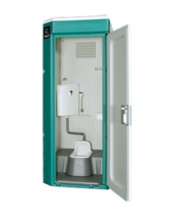 仮設トイレ水洗式和式