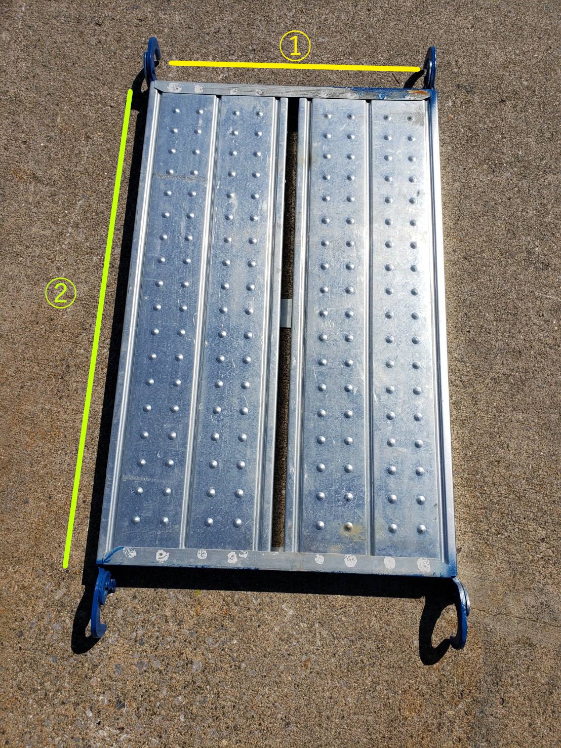 鋼製布板500×914