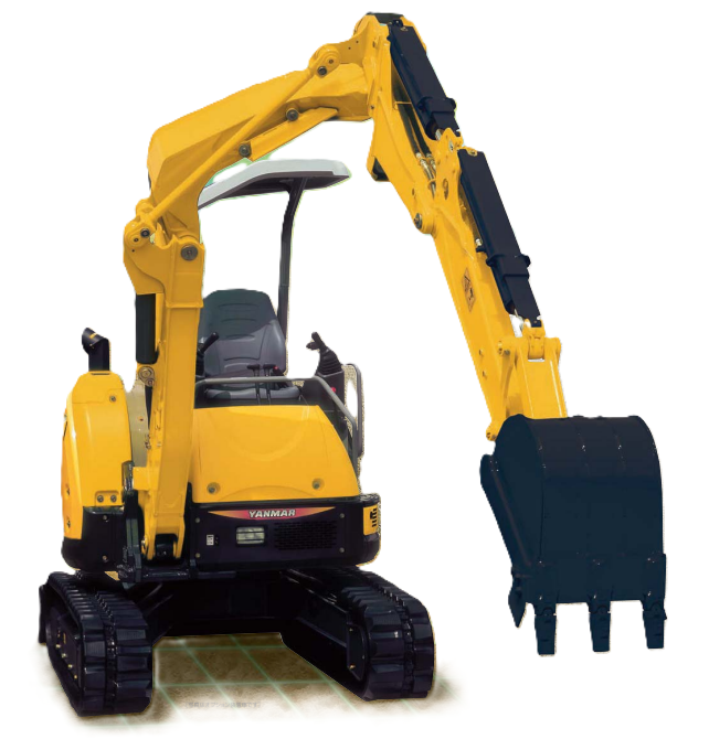 0.15m3超小旋回クレーン仕様