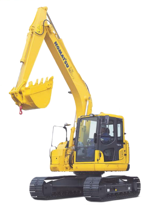 0.45m3後方小旋回クレーン仕様配管